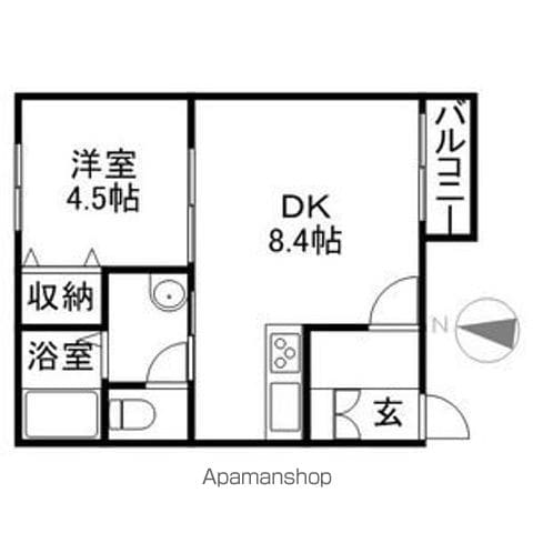 アジュールの間取り写真