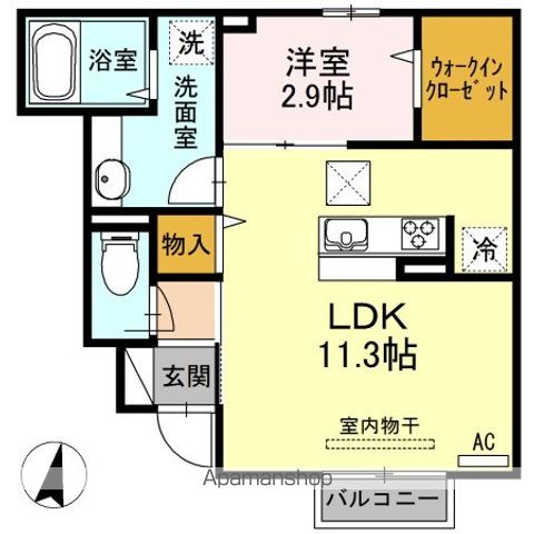 GRAN Mの間取り写真