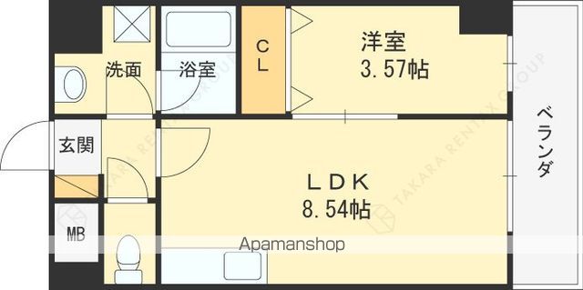 NINE RESIDENCEの間取り写真
