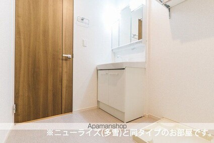 ハピネス落合Ａ[1LDK/50.05m2]の洗面所