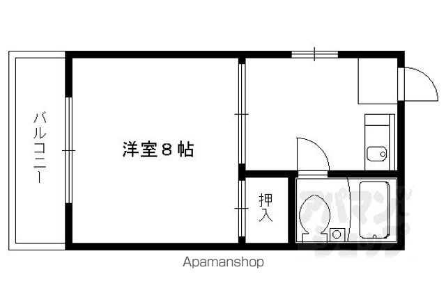 北白川丸山町マンションの間取り写真
