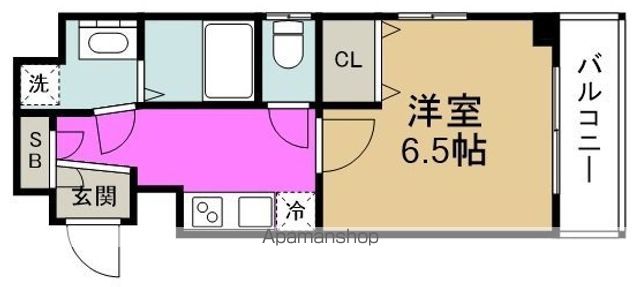 プライムコート玉川の間取り写真