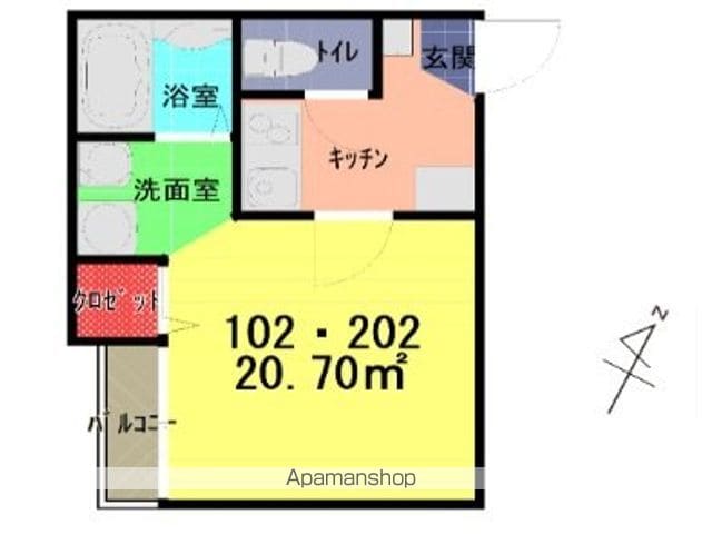 ASTRA大和田の間取り写真