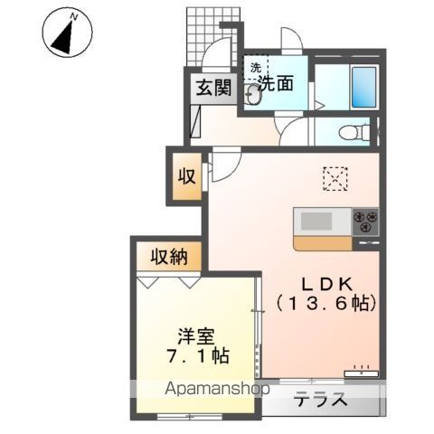 【ＣＡＳＡ　ＶＥＲＤＥの間取り】