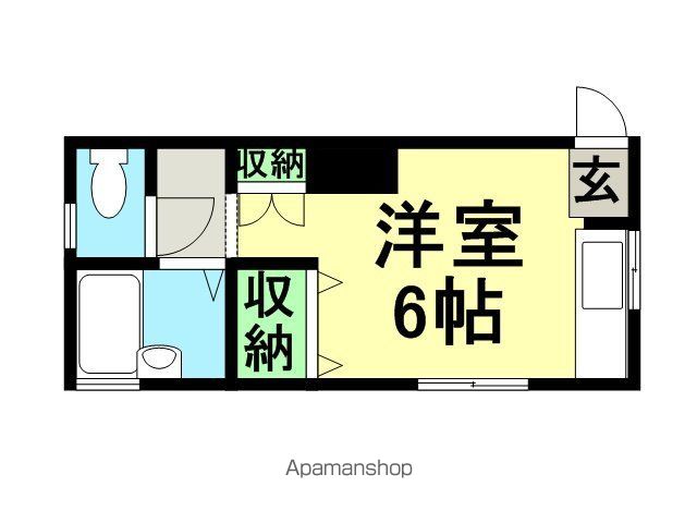 阪神電鉄本線 杭瀬駅 徒歩5分 3階建 築19年の間取り写真