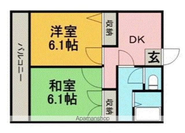 リバーサイドハイムの間取り写真
