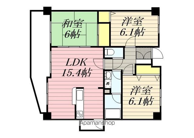 リバティプラザの間取り