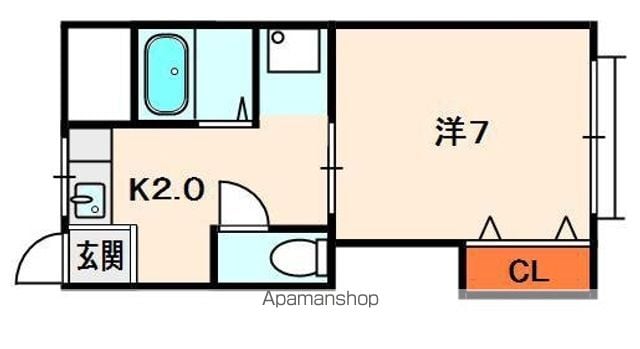 資生ハイツの間取り写真