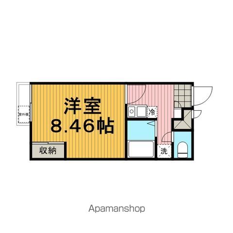 レオパレスパサニアの間取り