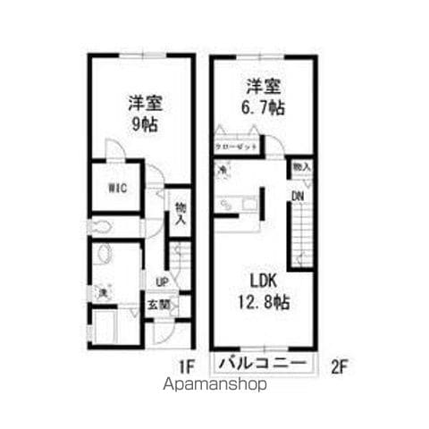 CIGOGNEC棟の間取り写真