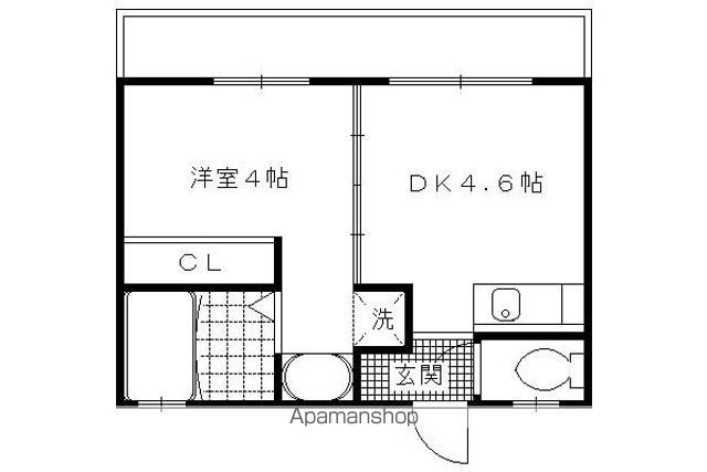 LA.CALMEの間取り写真