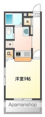 クラウンズワン箱崎の間取り写真