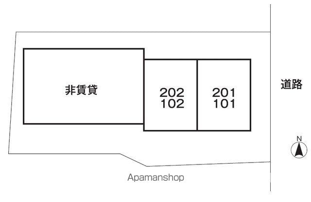 ラフィーネ阿佐谷 101 ｜ 東京都杉並区阿佐谷北２丁目19-12（賃貸アパート1K・1階・21.42㎡） その9