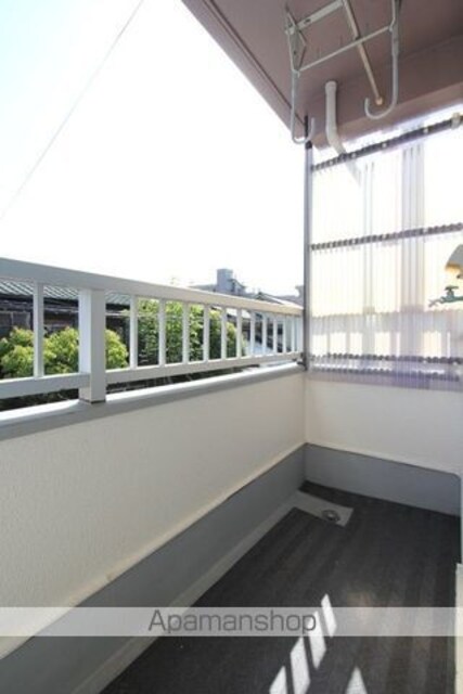 福田マンション[1K/19.1m2]のバルコニー