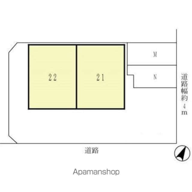 ＲＡＳＩＳ大海Ⅱ[1LDK/40.5m2]の配置図