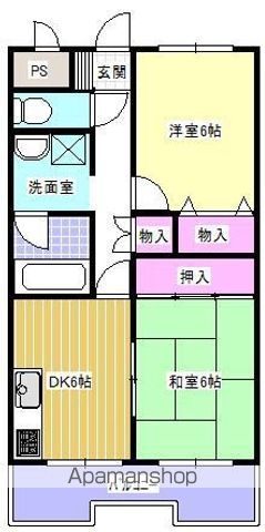 アーテム大橋IIの間取り写真