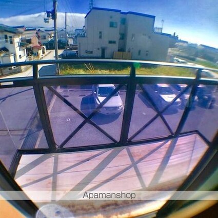 ティアラハイツ[2LDK/59.64m2]のバルコニー