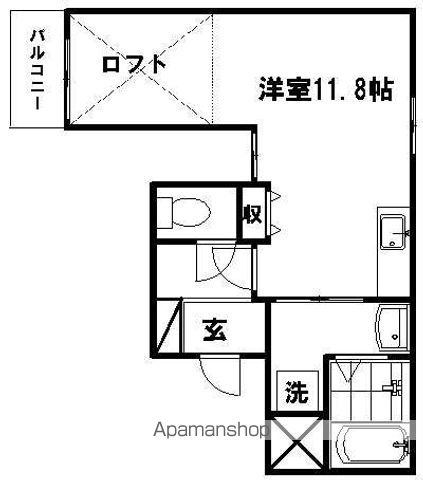 ファミーリエ昭和町の間取り写真