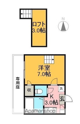 Ｊｏｉｎ　ｋ’ｓ[1K/21m2]の間取図