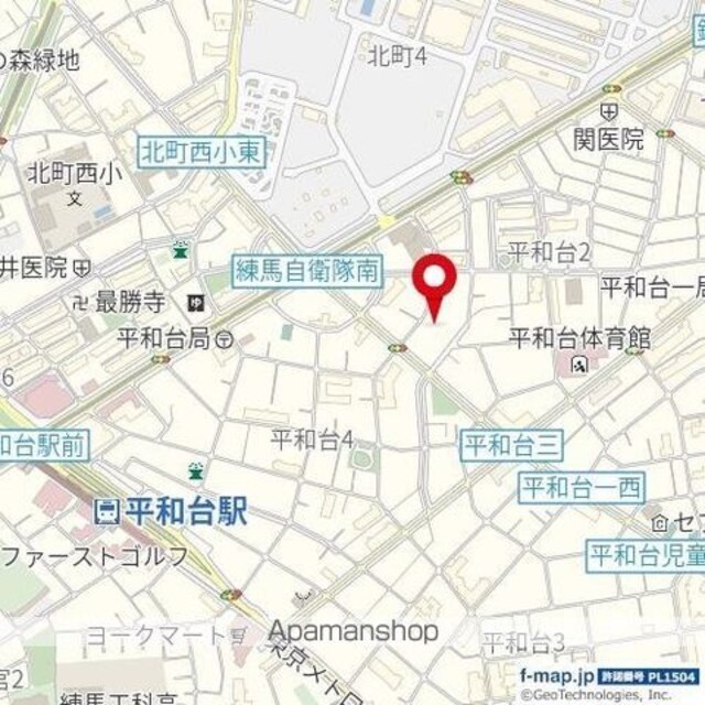 セジョリ練馬平和台Ⅱ[1K/26.4m2]の周辺