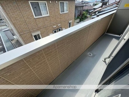 ローズコート青木島ＩＩ[1LDK/39.69m2]のバルコニー