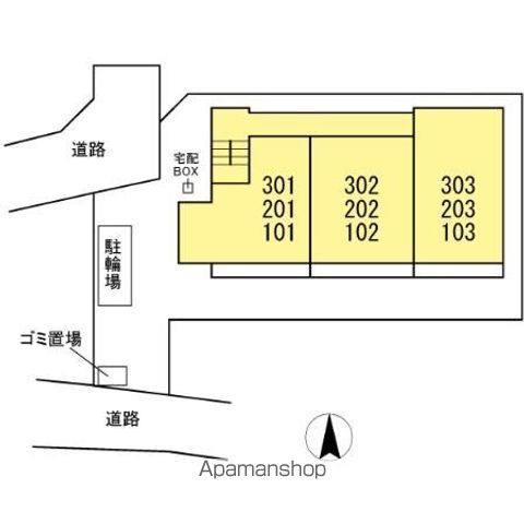 ＴＲＥＳ－ＤＲＯＰＷＯＲＴ 203 ｜ 神奈川県川崎市宮前区馬絹５丁目5-33（賃貸アパート2LDK・2階・52.90㎡） その17