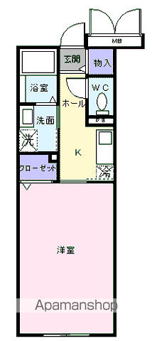 木村ロイヤルマンションVの間取り写真