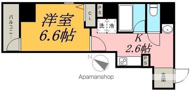ステーションフロント蔵前の間取り写真