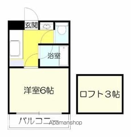 UEハウス六番館の間取り写真