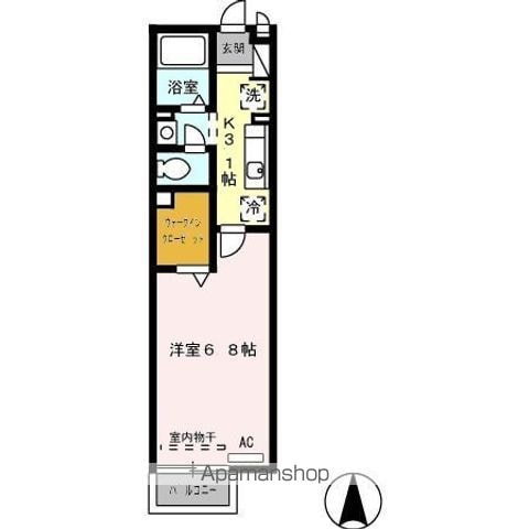 セジュール各務原の間取り写真