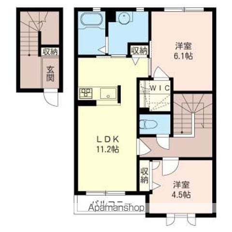 MAST LIFE 新鎌ヶ谷Iの間取り写真
