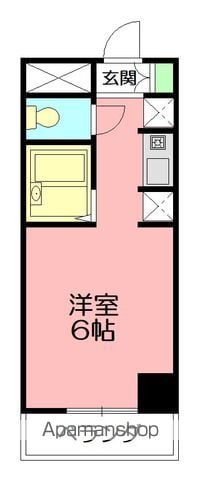 サザンクロスの間取り写真