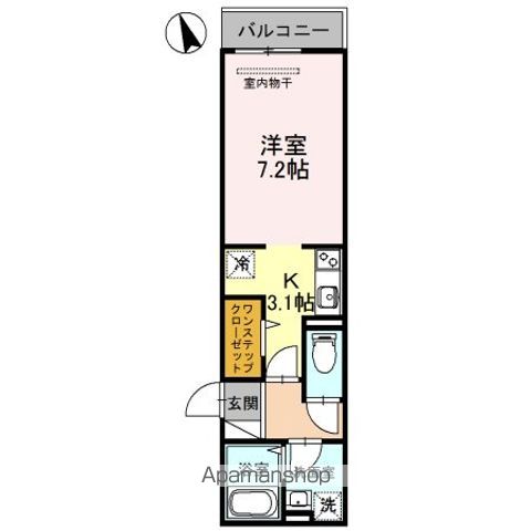 セジュール神路の間取り