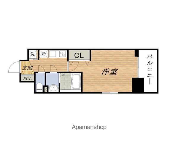 ラグゼ新大阪 アルファの間取り写真