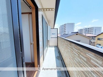 愛媛県松山市市坪北１丁目[2LDK/53.82m2]のバルコニー