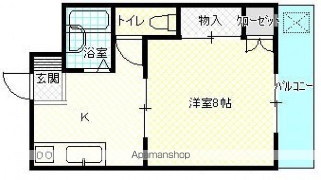サンファミール緑井の間取り写真