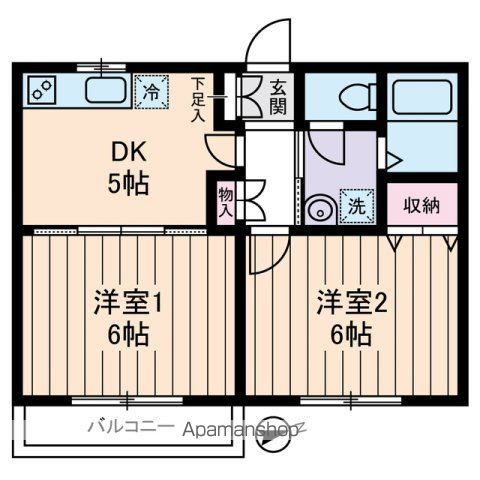 モンシャトー貫井の間取り写真