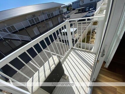 フォブールホロニックＡ[2DK/40.04m2]のバルコニー