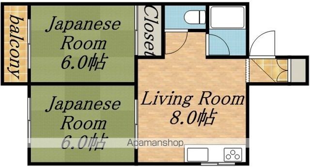 くぼたビルの間取り写真