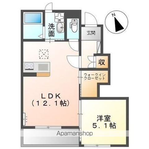 ソラールの間取り写真