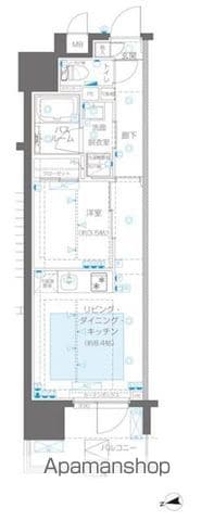 【ＺＯＯＭ新宿御苑前の間取り】