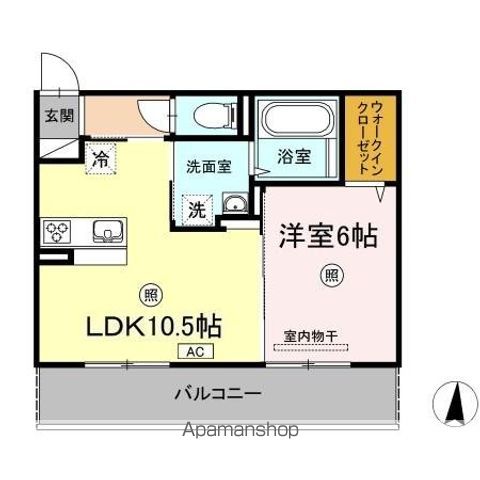 パームツリーAの間取り写真