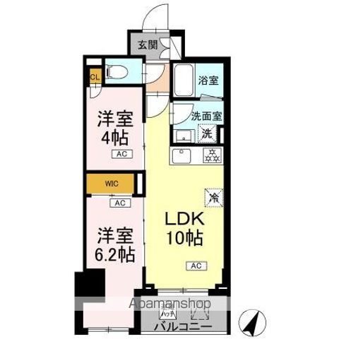 ロイジェント戸越銀座の間取り写真