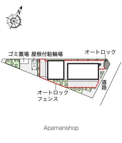 レオネクストＬＵＣＥ高松 408 ｜ 東京都練馬区高松１丁目30-23（賃貸マンション1K・4階・26.08㎡） その8