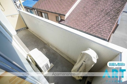 メゾンドインカルシ[2DK/44.34m2]のバルコニー