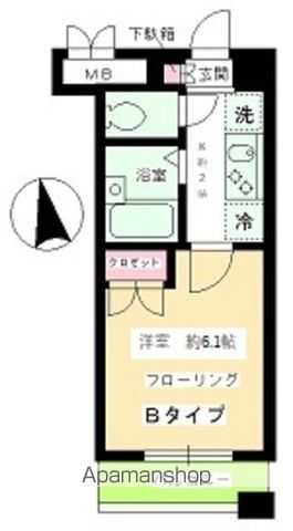 ガラ・シティ南麻布の間取り写真