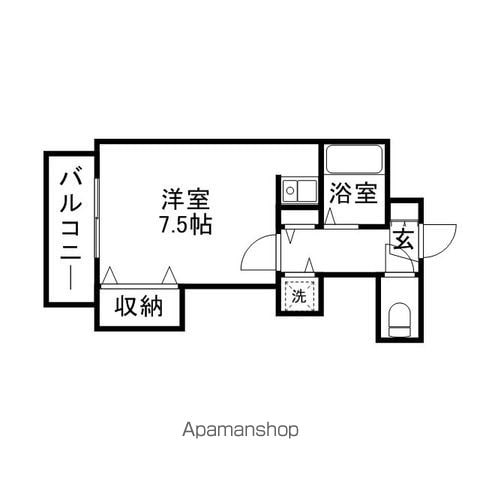 【福岡市南区南大橋のマンションの間取り】