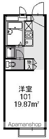 レオパレス木田の間取り写真