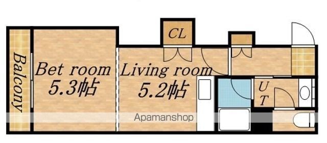 メープル北円山の間取り写真