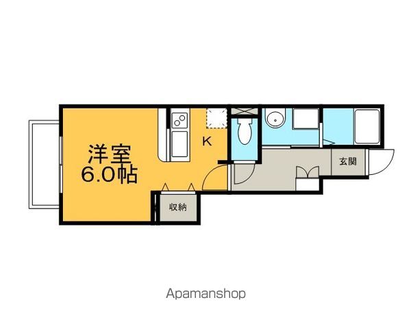 シャルマンヒロ弐番館の間取り